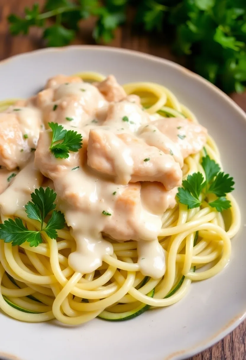 30 Keto Chicken Instant Pot Recipes Quick and Flavorful - 20. Chicken Alfredo