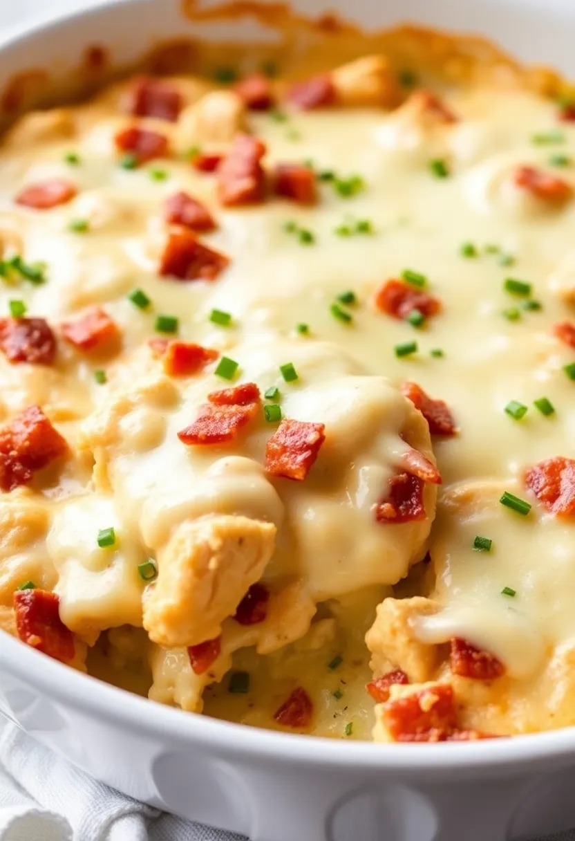 30 Keto Chicken Instant Pot Recipes Quick and Flavorful - 30. Chicken Bacon Ranch Casserole