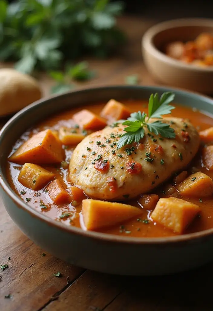 30 Keto Chicken Instant Pot Recipes Quick and Flavorful - 5. Italian Chicken Stew