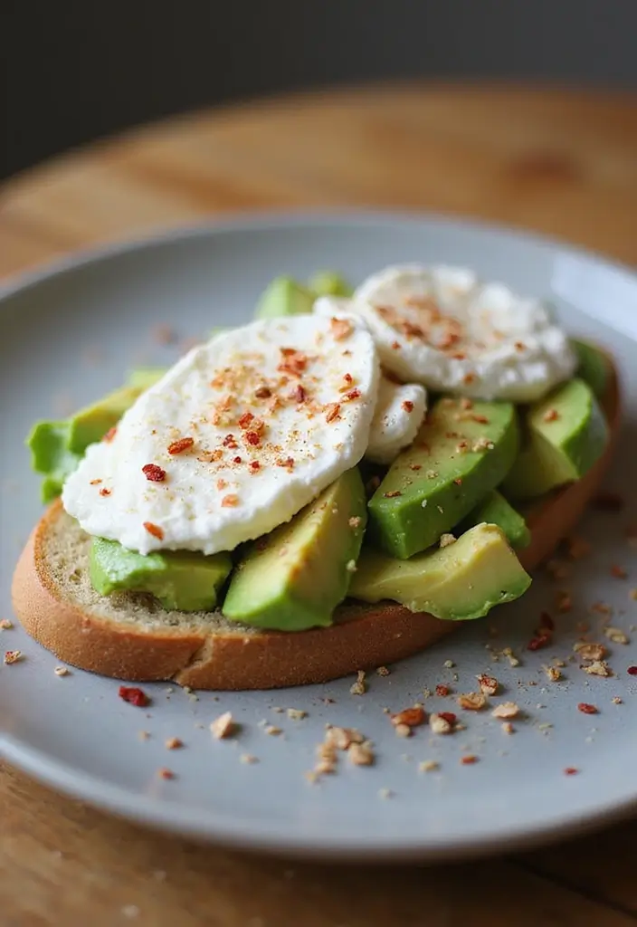 30 Keto Cottage Cheese Recipes You Need to Try 15 30 Keto Cottage Cheese Recipes You Need to Try - 15. Spicy Cottage Cheese and Avocado Toast