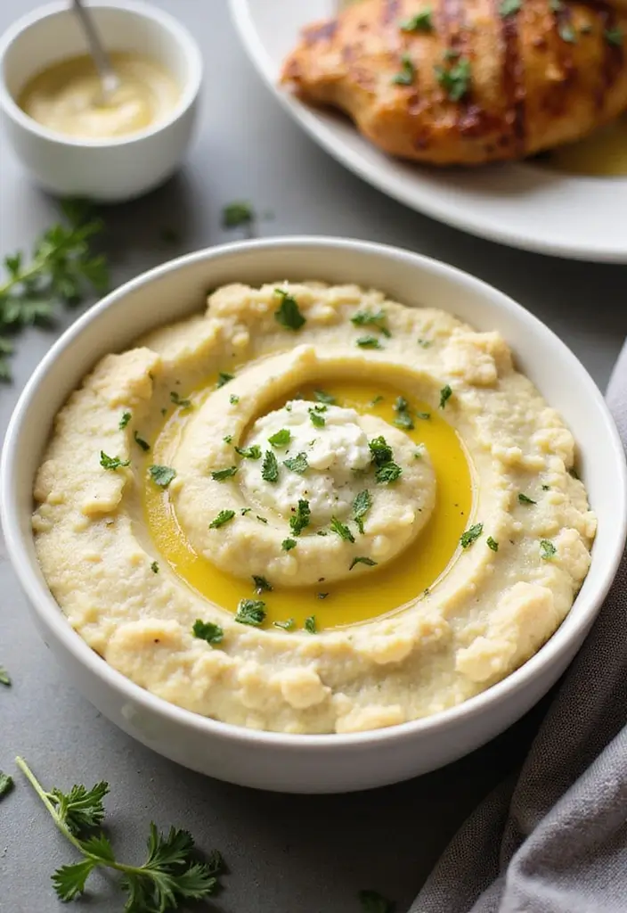 30 Keto Cottage Cheese Recipes You Need to Try 23 30 Keto Cottage Cheese Recipes You Need to Try - 23. Cottage Cheese Garlic Mashed Cauliflower