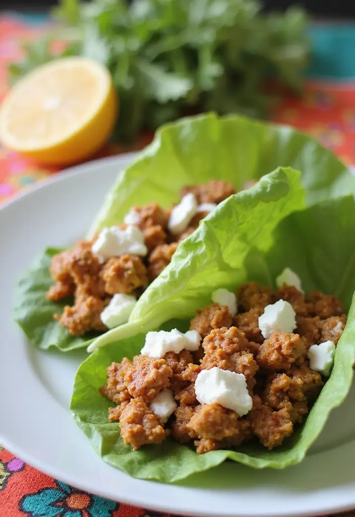 30 Keto Cottage Cheese Recipes You Need to Try 27 30 Keto Cottage Cheese Recipes You Need to Try - 27. Cottage Cheese and Ground Turkey Lettuce Wraps