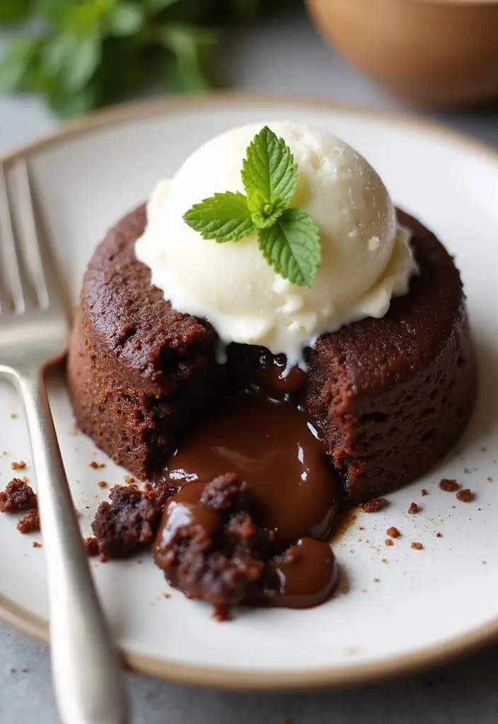 30 Keto Dessert Recipes Easy and Irresistible - 12. Keto Chocolate Lava Cake