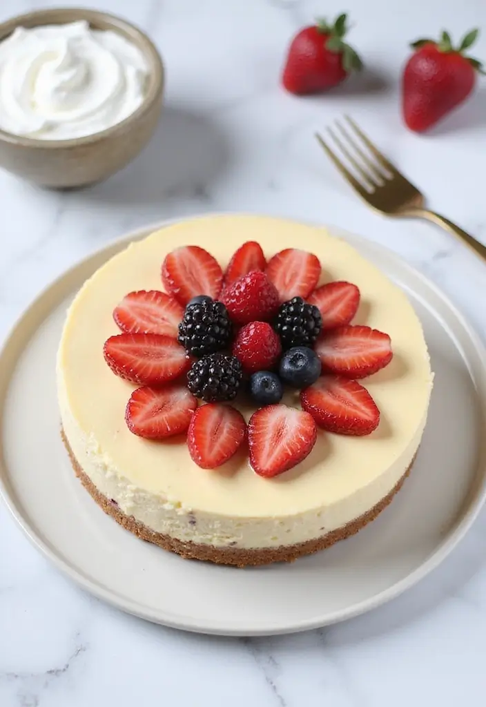 30 Keto Dessert Recipes Easy and Irresistible - 2. No-Bake Keto Cheesecake