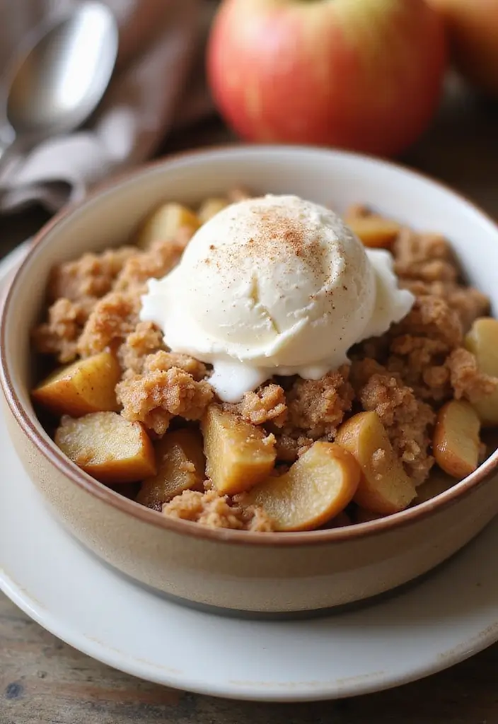 30 Keto Dessert Recipes Easy and Irresistible - 23. Keto Apple Crisp