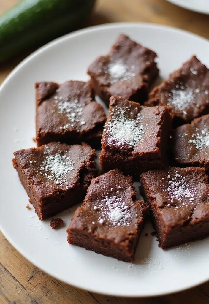 30 Keto Dessert Recipes Easy and Irresistible - 27. Keto Zucchini Brownies