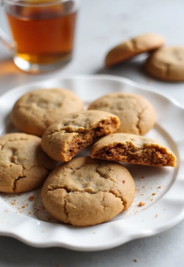 30 Keto Dessert Recipes Easy and Irresistible - 29. Keto Spiced Chai Cookies