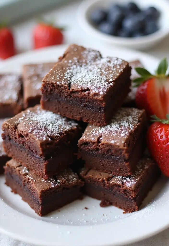 30 Keto Dessert Recipes Easy and Irresistible - 6. Keto Brownies