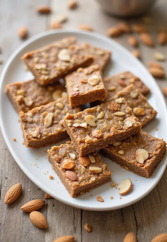 30 Keto Dessert Recipes Easy and Irresistible - 9. Keto Almond Joy Bars