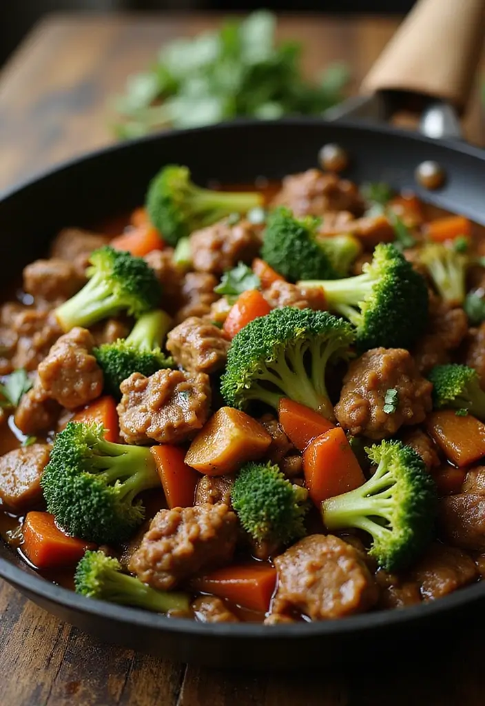 30 Keto Ground Beef Recipes Perfect for Weeknights 12 30 Keto Ground Beef Recipes Perfect for Weeknights - 12. One-Pan Beef and Broccoli