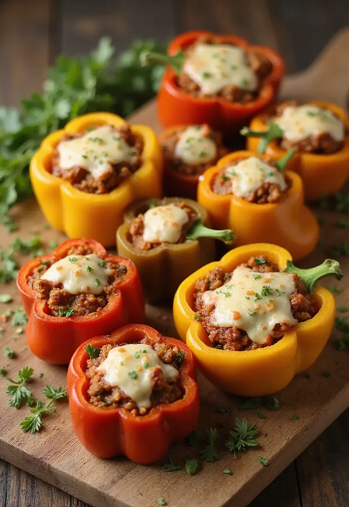 30 Keto Ground Beef Recipes Perfect for Weeknights 7 30 Keto Ground Beef Recipes Perfect for Weeknights - 7. Beef and Spinach Stuffed Peppers