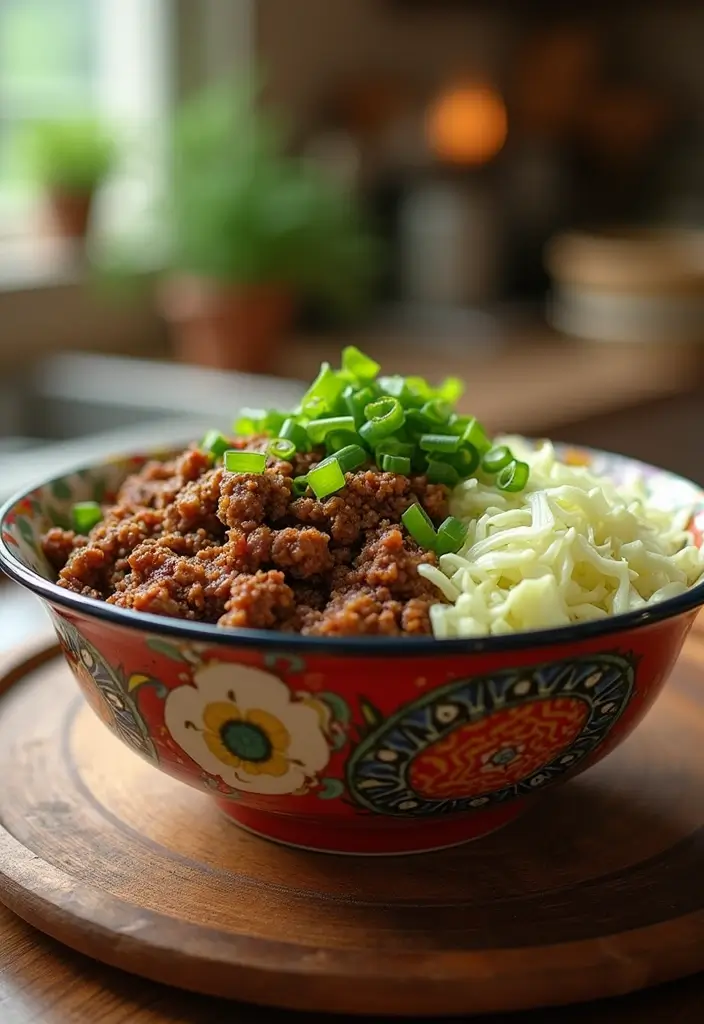 30 Keto Ground Beef Recipes Perfect for Weeknights 8 30 Keto Ground Beef Recipes Perfect for Weeknights - 8. Ground Beef Egg Roll in a Bowl