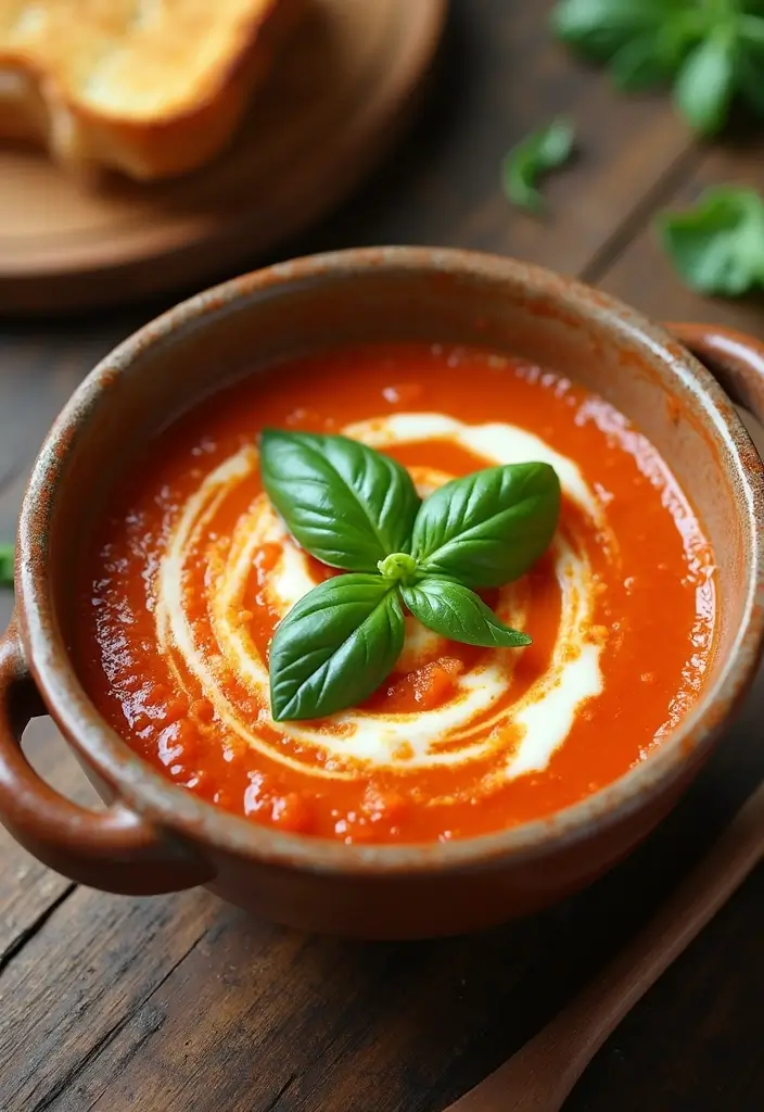 30 Keto Recipes for Picky Eaters That Actually Work - 19. Creamy Tomato Basil Soup