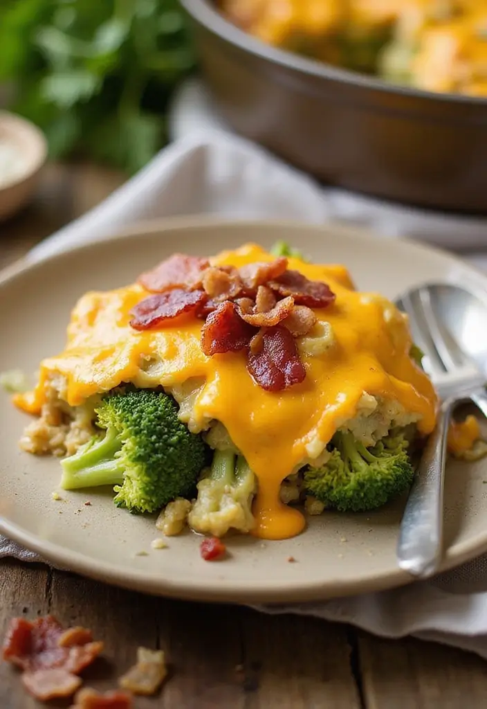30 Keto Recipes for Picky Eaters That Actually Work - 5. Cheesy Broccoli Casserole