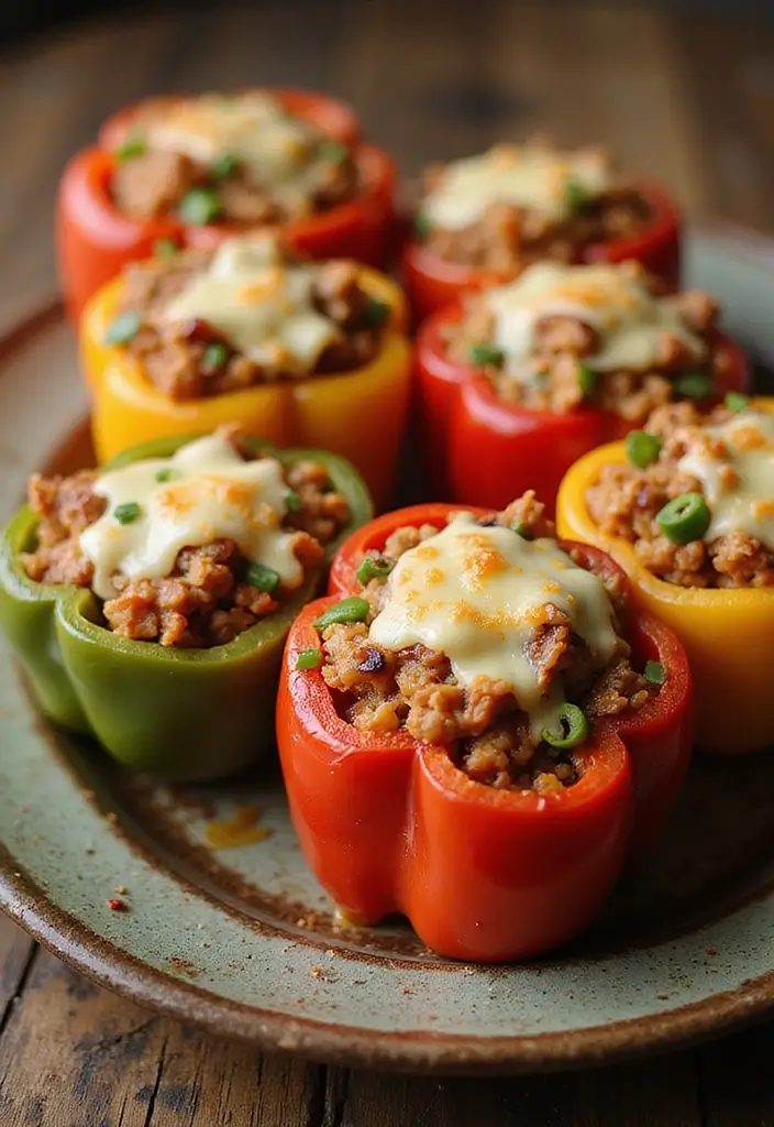 30 Keto Recipes for Picky Eaters That Actually Work - 6. Stuffed Bell Peppers