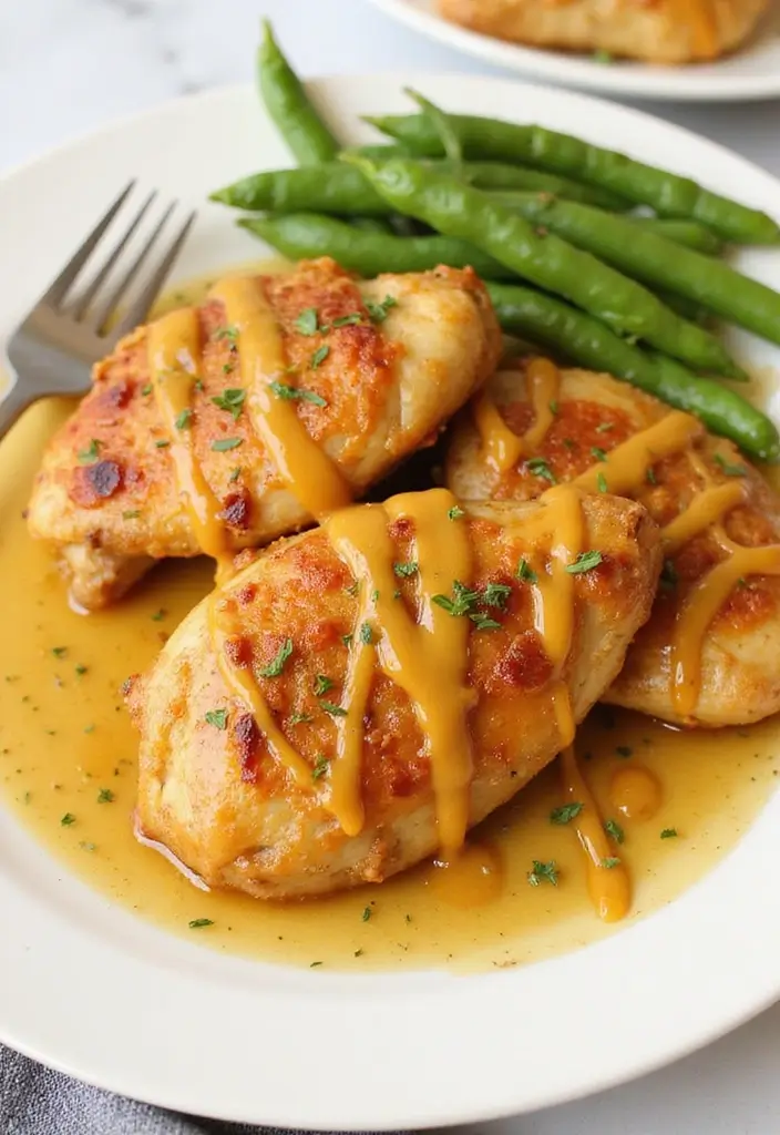 30 Keto Shredded Chicken Recipes for Busy Nights - 18. Honey Mustard Chicken