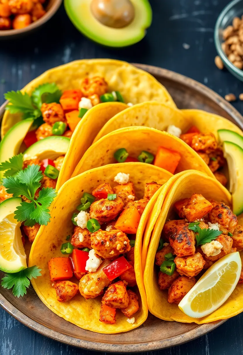 30 Keto Shredded Chicken Recipes for Busy Nights - 2. Spicy Chicken Tacos