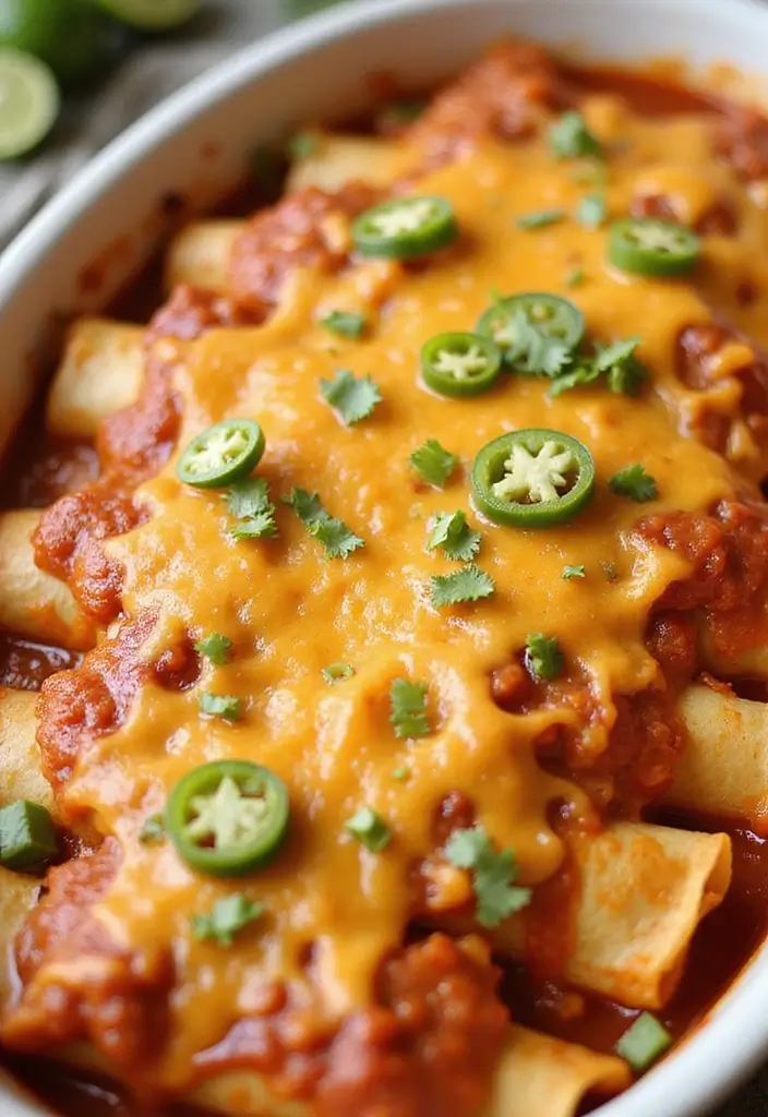 30 Keto Shredded Chicken Recipes for Busy Nights - 27. Chicken Enchiladas