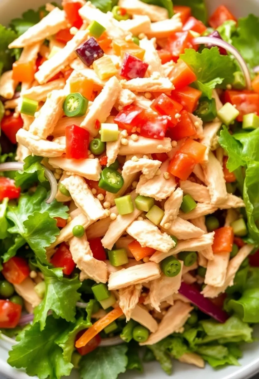 30 Keto Shredded Chicken Recipes for Busy Nights - 5. Shredded Chicken Salad