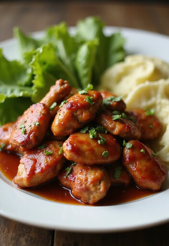 30 Keto Slow Cooker Recipes That Cook Themselves - 10. BBQ Chicken