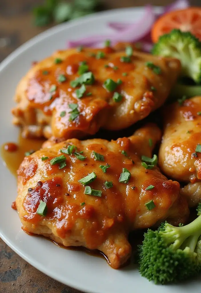 30 Keto Slow Cooker Recipes That Cook Themselves - 25. Honey Garlic Chicken