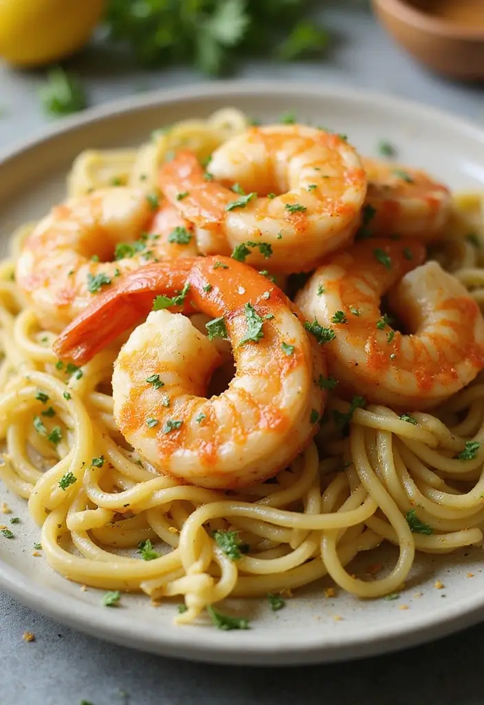 30 Keto Slow Cooker Recipes That Cook Themselves - 26. Lemon Garlic Butter Shrimp