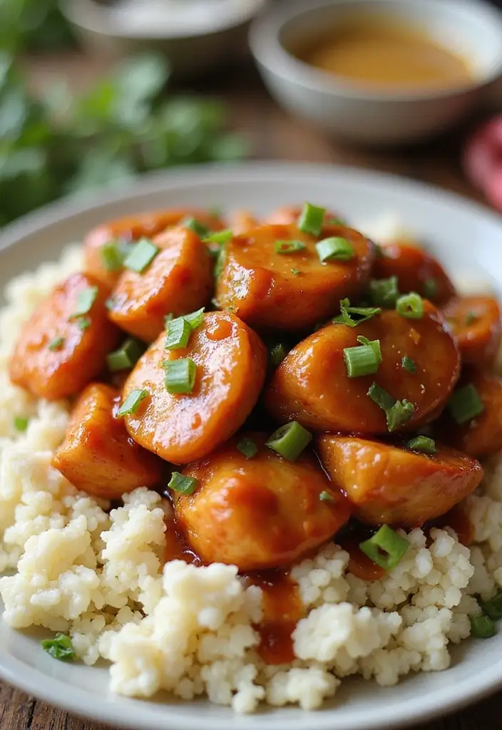 30 Keto Slow Cooker Recipes That Cook Themselves - 27. Sweet and Sour Chicken