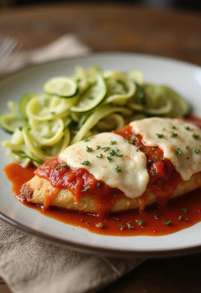 30 Keto Slow Cooker Recipes That Cook Themselves - 28. Chicken Parmesan