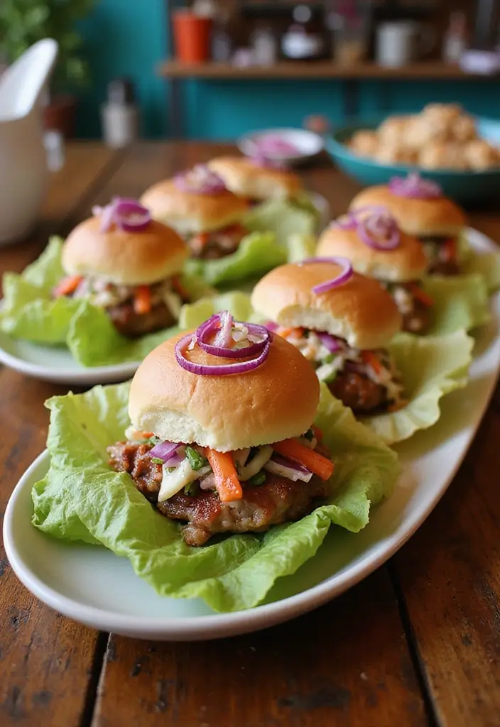 30 Leftover Pork Roast Recipes Keto Friendly Ideas 13 30 Leftover Pork Roast Recipes Keto Friendly Ideas - 13. Pork Sliders with Cabbage Buns