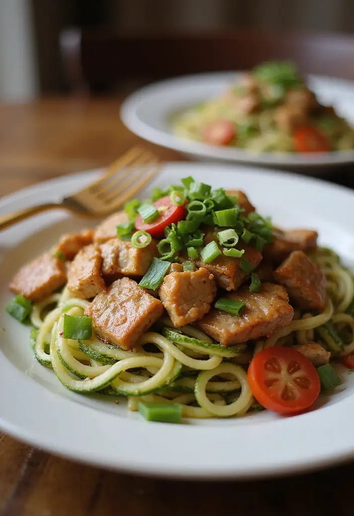 30 Leftover Pork Roast Recipes Keto Friendly Ideas 14 30 Leftover Pork Roast Recipes Keto Friendly Ideas - 14. Pork and Zucchini Noodle Stir-Fry