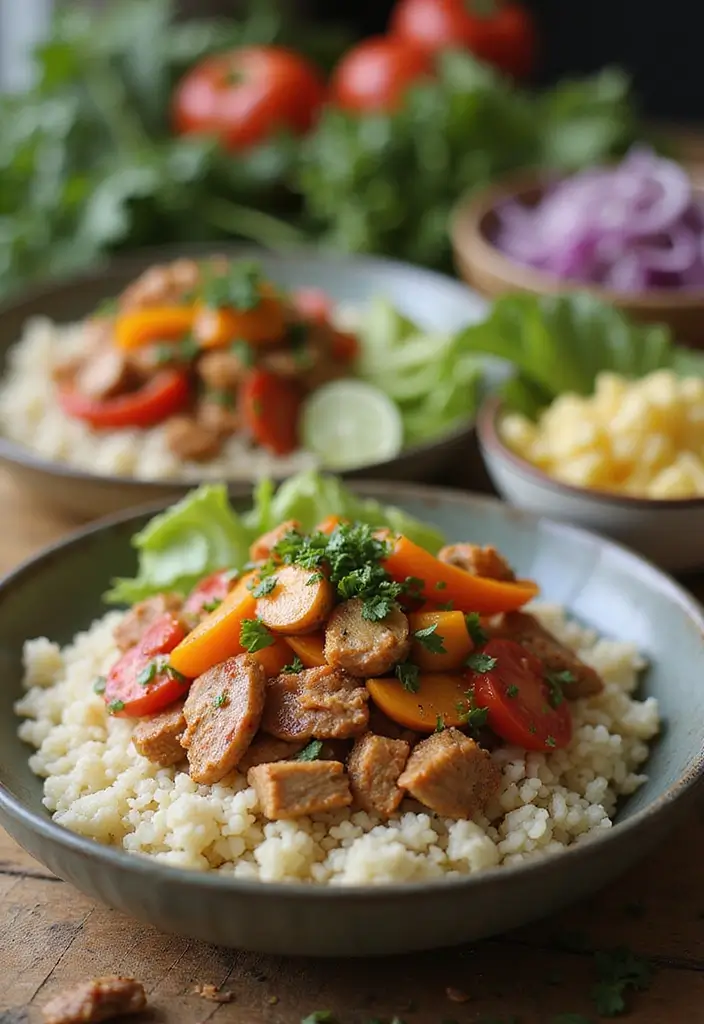 30 Leftover Pork Roast Recipes Keto Friendly Ideas 19 30 Leftover Pork Roast Recipes Keto Friendly Ideas - 19. Pork and Cauliflower Rice Bowl