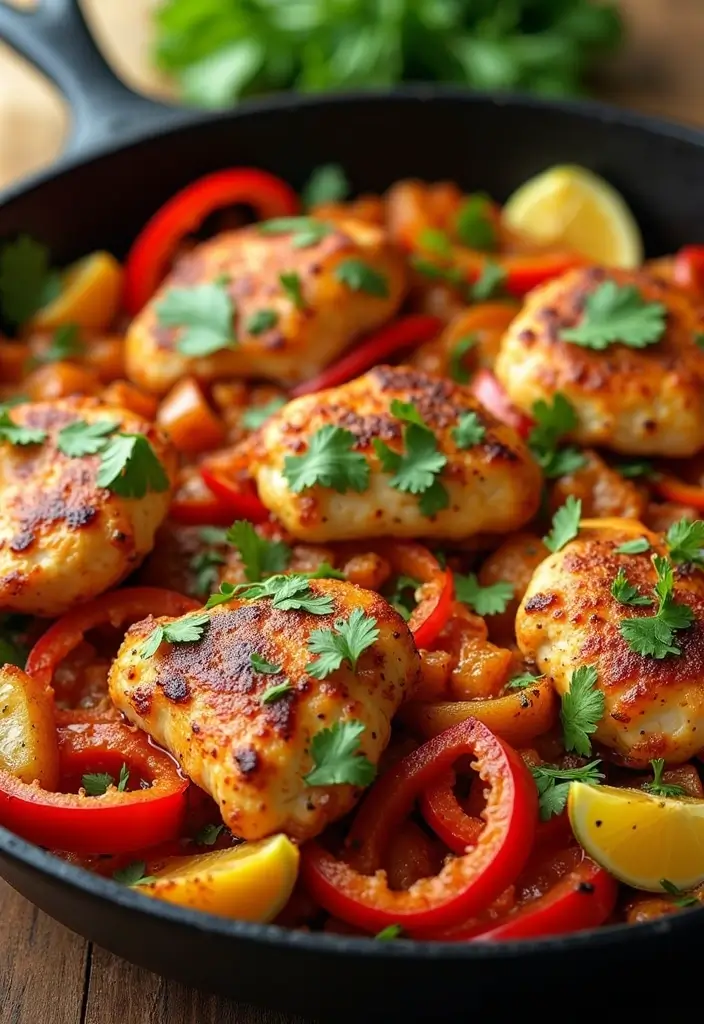 30 Rotisserie Chicken Recipes Keto Low Carb and Easy 19 30 Rotisserie Chicken Recipes Keto Low Carb and Easy - 19. Chicken Fajita Skillet