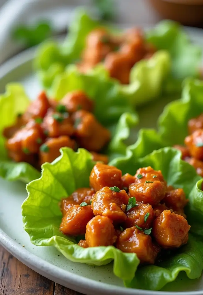 30 Rotisserie Chicken Recipes Keto Low Carb and Easy 20 30 Rotisserie Chicken Recipes Keto Low Carb and Easy - 20. Sweet and Spicy Chicken Lettuce Cups