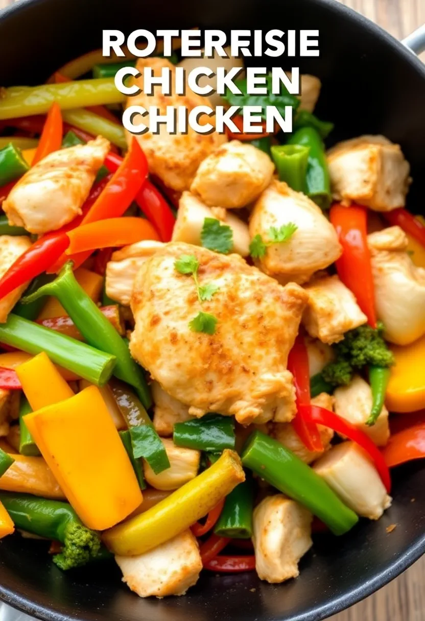 30 Rotisserie Chicken Recipes Keto Low Carb and Easy 5 30 Rotisserie Chicken Recipes Keto Low Carb and Easy - 5. Rotisserie Chicken Stir-Fry