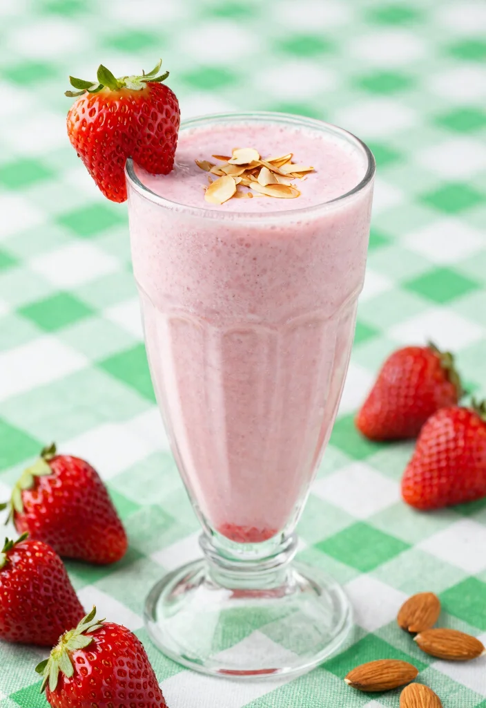 10 Atkins Dessert Recipes for Low Carb Sweet Treats 78 10 Atkins Dessert Recipes for Low Carb Sweet Treats 8. Strawberry Almond Milkshake 0