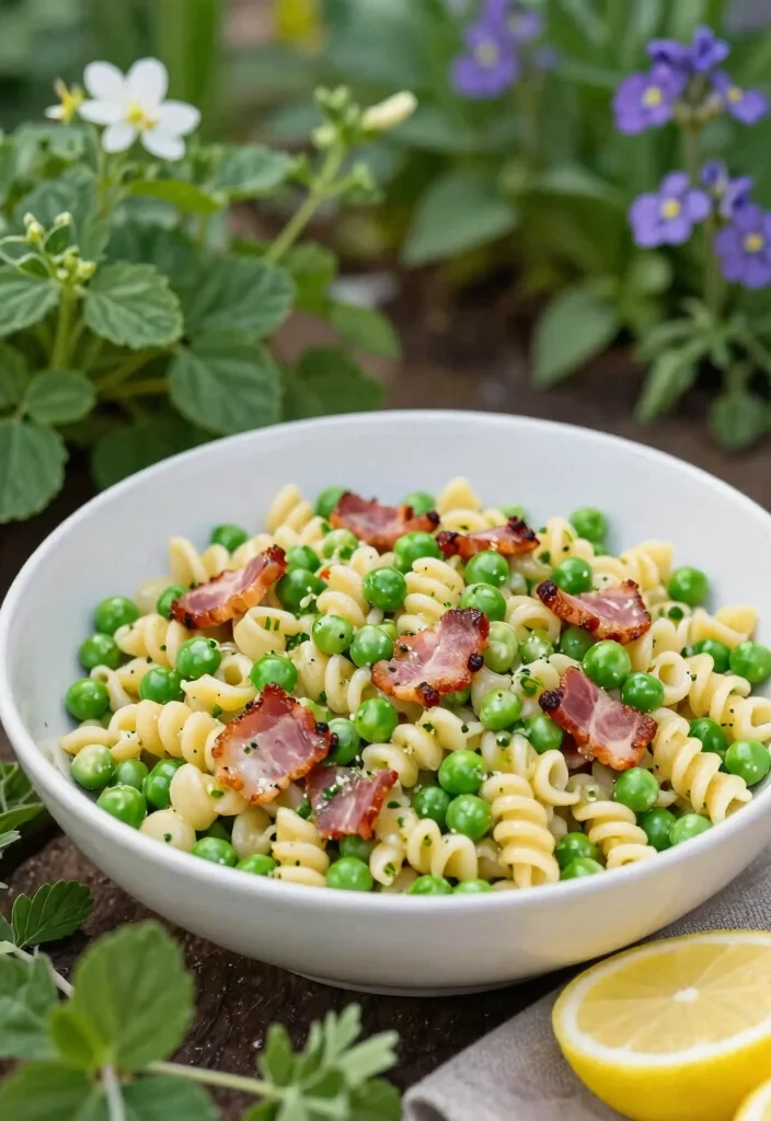10 Bacon Pasta Salad Recipes for Savory Crowd Pleasing Bowls 78 10 Bacon Pasta Salad Recipes for Savory Crowd Pleasing Bowls - 8. Bacon Pea Pasta Salad 1