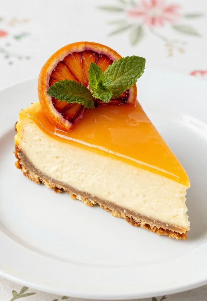 10 Blood Orange Dessert Recipes with Bright Citrus Flavor 56 10 Blood Orange Dessert Recipes with Bright Citrus Flavor - 6. Blood Orange Cheesecake 1