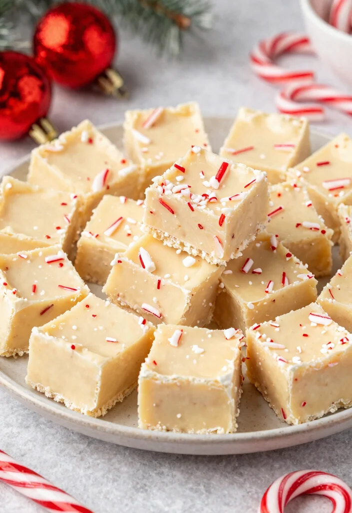 10 Candy Cane Dessert Recipes for Festive Holiday Treats 6. Candy Cane Peppermint Fudge 0