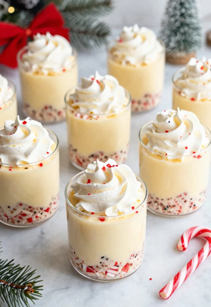 10 Candy Cane Dessert Recipes for Festive Holiday Treats 7. Candy Cane Pudding Cups 0