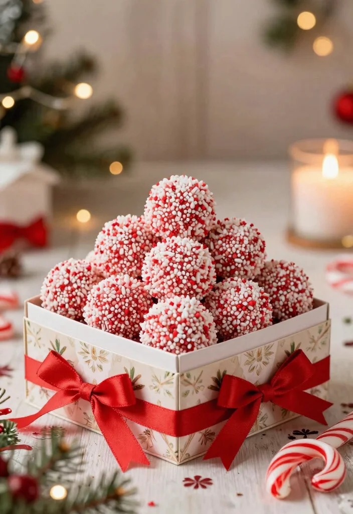 10 Candy Cane Dessert Recipes for Festive Holiday Treats 8. Candy Cane Truffles 0