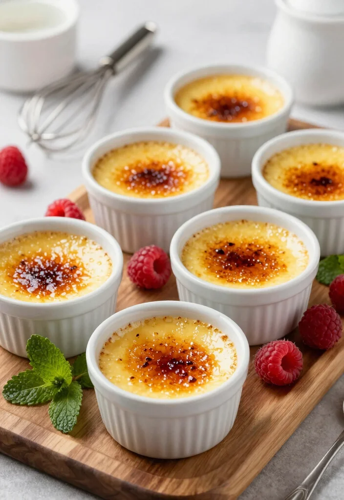 10 Egg Yolk Dessert Recipes for Rich Custardy Sweets 1. Classic Crme Brle 0