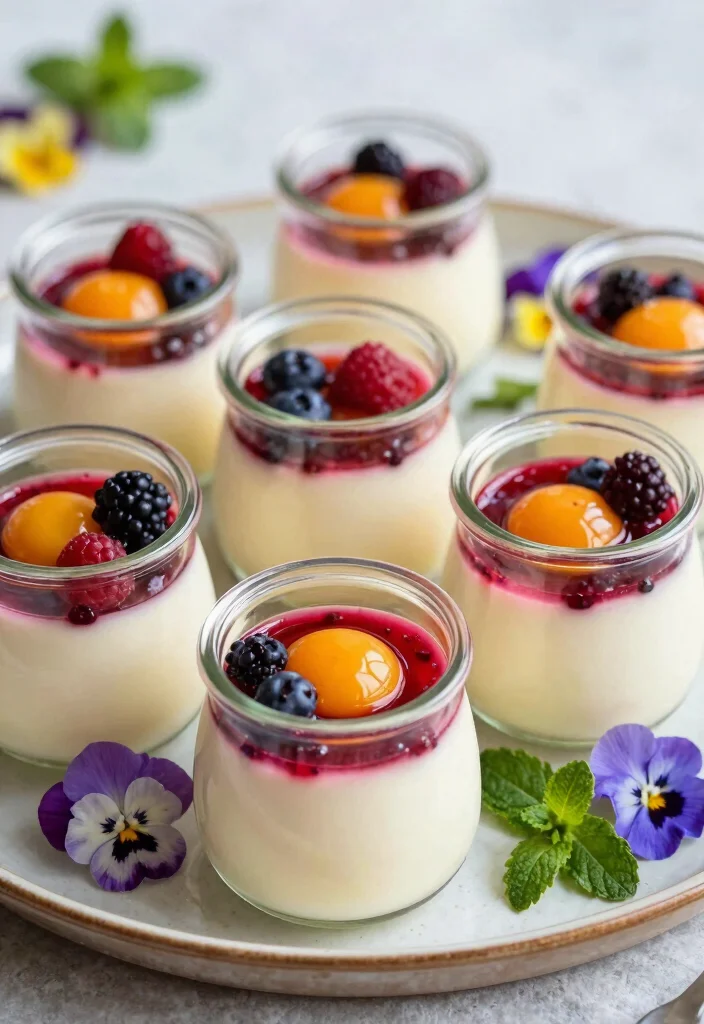 10 Egg Yolk Dessert Recipes for Rich Custardy Sweets 10. Egg Yolk Panna Cotta 0