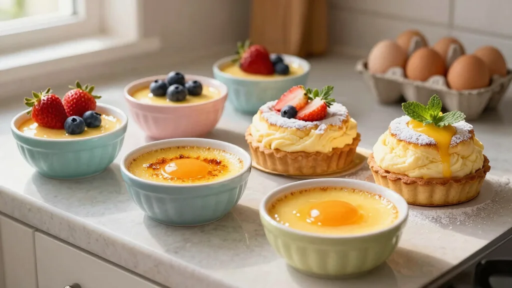 10 Egg Yolk Dessert Recipes for Rich Custardy Sweets
