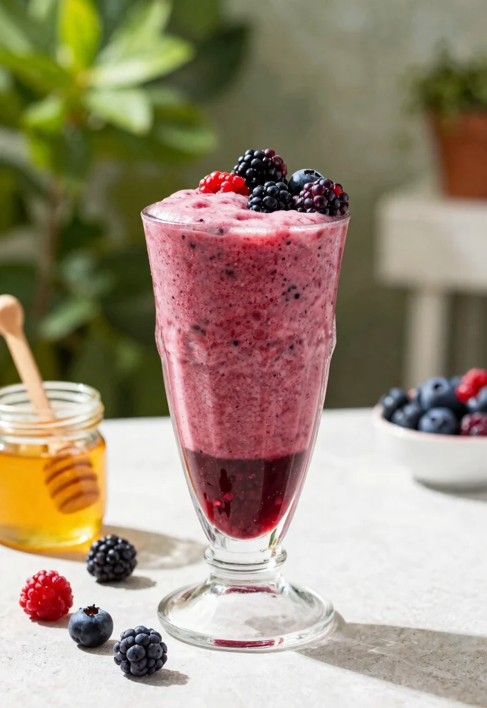 10 Healthy Coffee Smoothie Recipes for Clean Energy 4. Berry Iced Coffee Smoothie 0