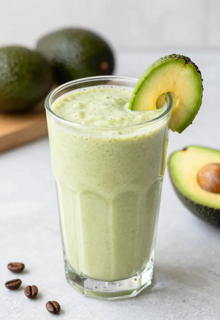 10 Healthy Coffee Smoothie Recipes for Clean Energy 8. Avocado Coffee Smoothie 0