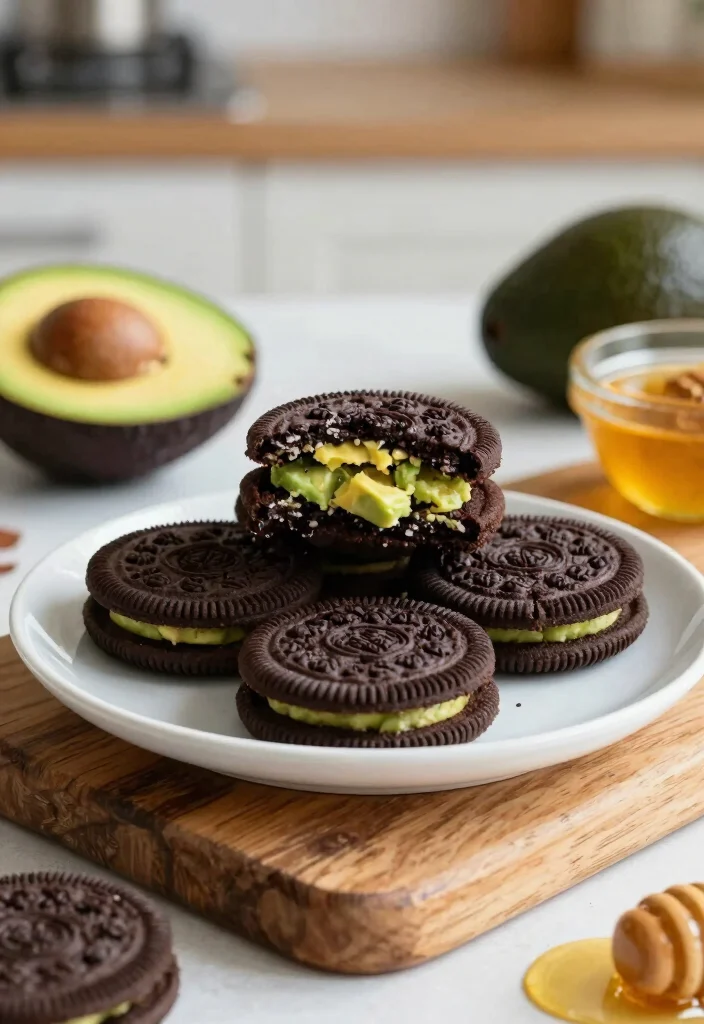 10 Healthy Oreo Recipes with Better Ingredients - 1. Chocolate Avocado Oreo Delight 1