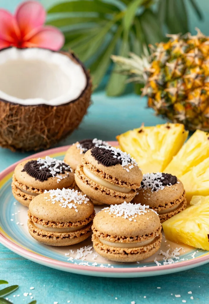 10 Healthy Oreo Recipes with Better Ingredients - 4. Coconut Macaroon Oreos 1