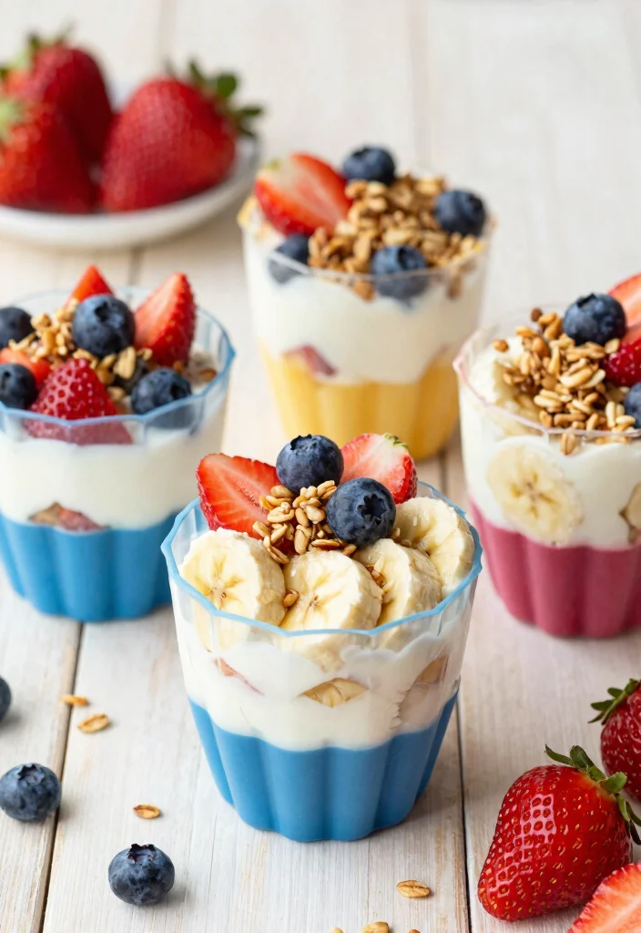 10 Healthy Silicone Mold Recipes for Easy Portion Control - 4. Fruit and Yogurt Parfaits 1