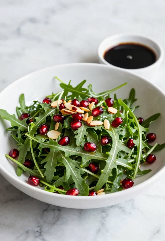 10 Herb Salad Recipes for Fresh Flavor Packed Plates - 5. Arugula and Pomegranate Salad 1