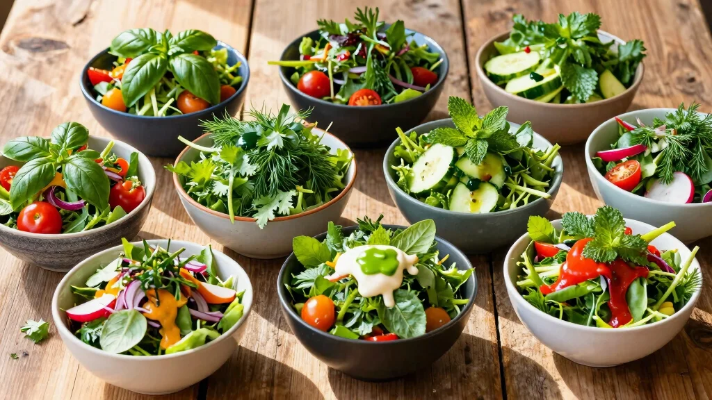 10 Herb Salad Recipes for Fresh Flavor Packed Plates